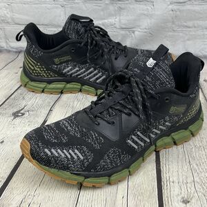 Freedom Industries XP1-RT Trail Running Shoes Mens Size 8.5 Black Green Sneakers